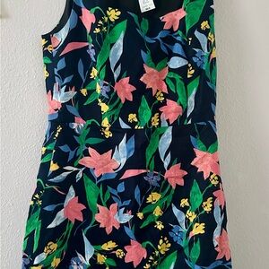 J. Crew Multicolor Floral Dress
